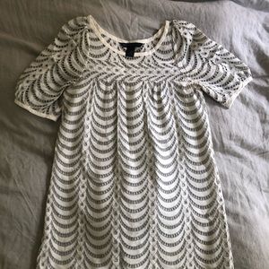 Marc by Marc Scalloped Hem Dress Size 4